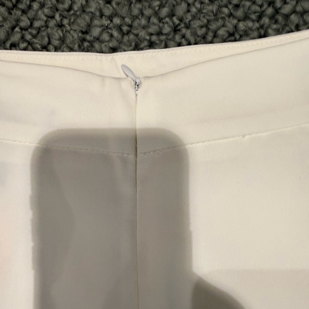 Aqua Asymmetrical Women's White Skort L NWT - Picture 4 of 5